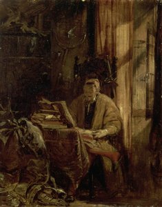 Don Quixote in his Study